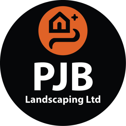 pjb landscaping icon ornage house with a driveway